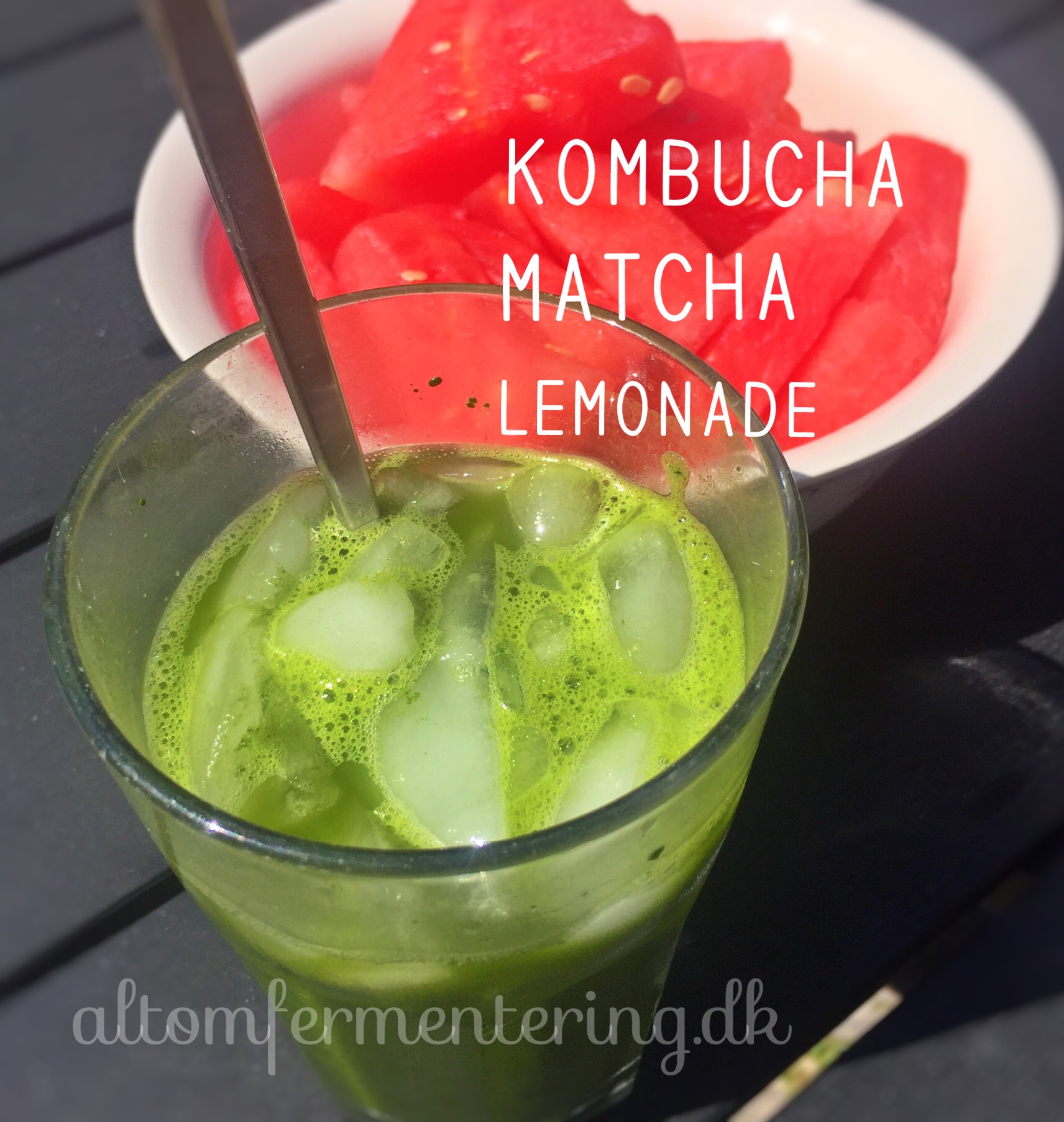 Matcha Kombucha Limonade
