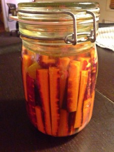 Fermenterede gulerødsstave