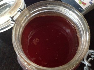 Lilla/Pink hyldebær honning